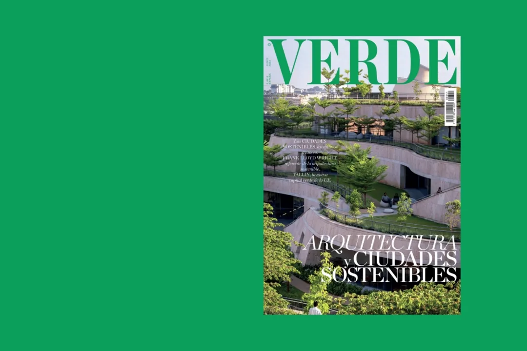 VERDE magazine — animated editorial layouts on sustainable architecture